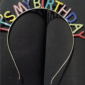 Colorful Birthday Headband